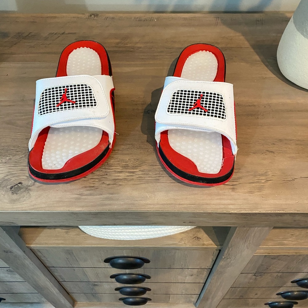Nike air Jordan’s flip flops